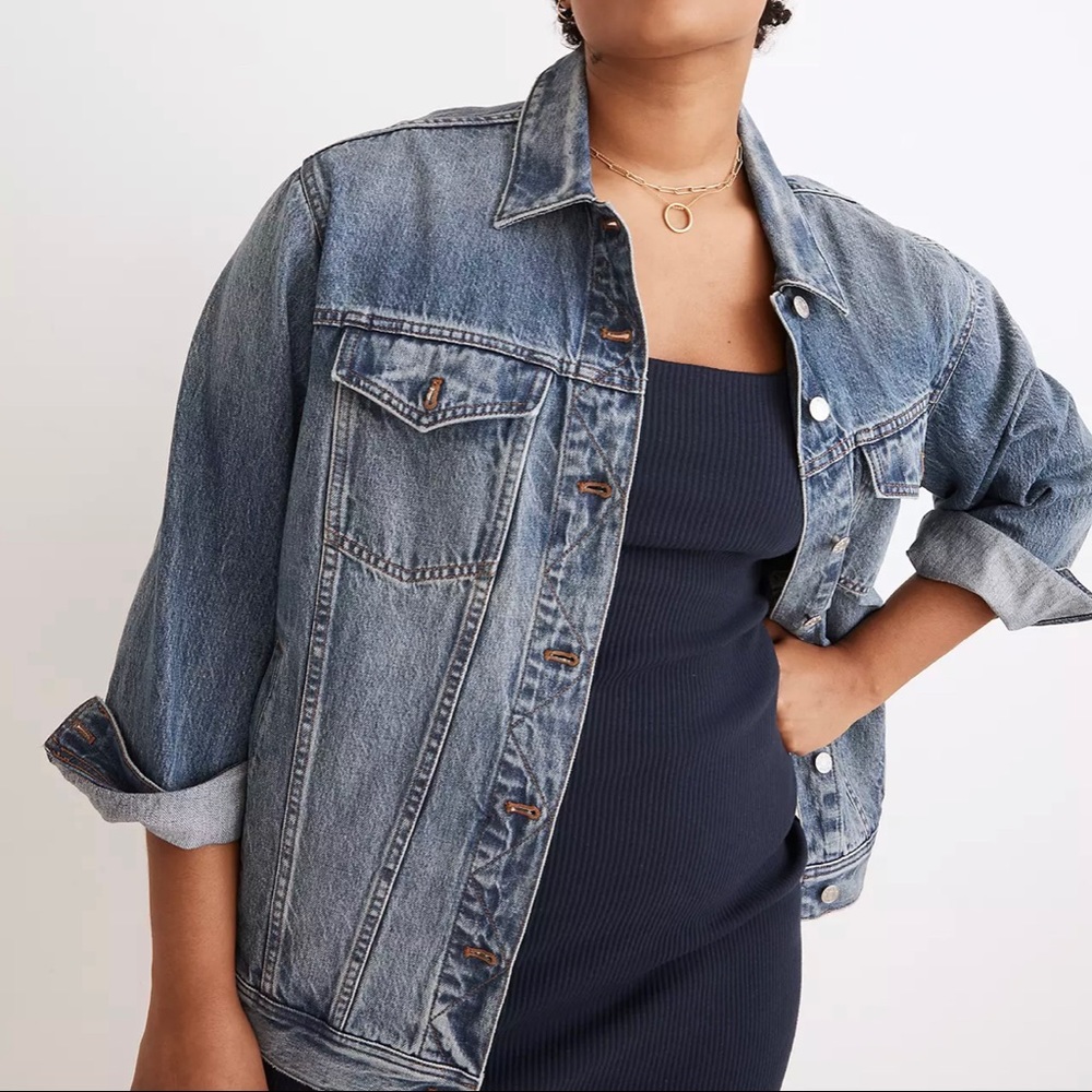 Madewell Oversized Trucker Jean Jacket